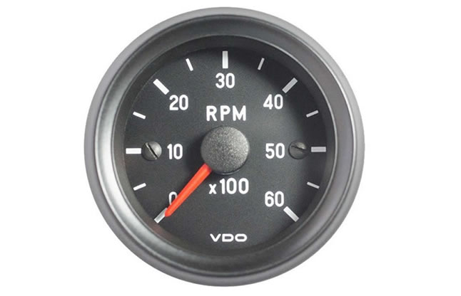 VDO Vision Tachometer 6000 RPM Gauge